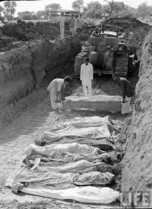 Dead Bodies of innocent Muslims, who killed by Hindu and sikh. (1947 )